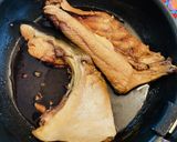 居酒屋飯●＼おつまみにも／ブリのカマ煮作り方6写真