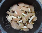 鶏釜飯風:キノコたっぷり炊飯器で!作り方3写真