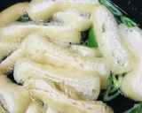 レトルト味噌汁●ネギ＆薄揚げの味噌汁作り方1写真