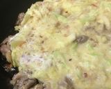 米粉お好み焼き●豚玉モダン焼き作り方3写真