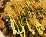 米粉お好み焼き●豚玉モダン焼き作り方4写真
