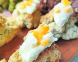 トースター＆ホケミ韓国風スコーンチョコ味作り方8写真