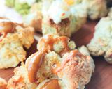 トースター&ホケミ韓国風スコーン抹茶味作り方7写真