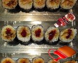 美味ドレとヤンニョムで牛焼肉マヨネーズ巻作り方1写真