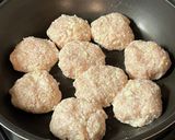 すりおろし人参の豆腐ハンバーグ作り方2写真