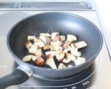 酸味がいい【鶏とキノコのレモン醤油ソテー作り方5写真