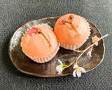 63℃～ 桜サラダチキンと桜蒸しパン弁当作り方17写真