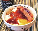 簡単&旨い！朝からBBQソース丼♡作り方3写真