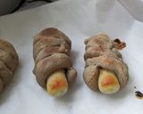 完全もち麦粉ちくわぱん(油卵不使用生地)作り方8写真