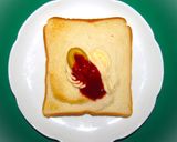 「ごぼう天チーズ卵サンド」作り方3写真