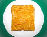「ごぼう天チーズ卵サンド」作り方5写真