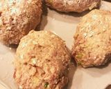 じゃこと椎茸キャベツの和風豆腐ハンバーグ作り方3写真
