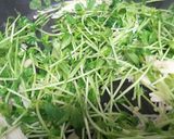 豆苗と卵の中華炒め作り方6写真