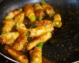 豚こまで♪肉巻きアスパラの甘味噌焼き作り方5写真