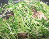 豆苗と卵の中華炒め作り方7写真