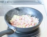 濃厚な【ナポリタン風マカロニのチーズ焼き作り方4写真