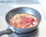 濃厚な【ナポリタン風マカロニのチーズ焼き作り方5写真