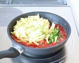濃厚な【ナポリタン風マカロニのチーズ焼き作り方6写真