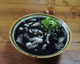 イカスミうどん作り方10写真