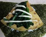 逆三角形海苔の握らないおにぎり作り方3写真