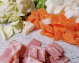 野菜たっぷり　トマトスープ　簡単作り方1写真