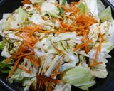 簡単!砂肝とキャベツの炒め物作り方5写真