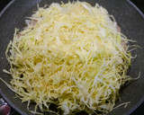 簡単！ステーキとキャベツの白だし黒胡椒煮作り方4写真