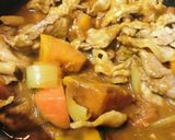 市販カレー●きのこ&ポークカレー作り方3写真