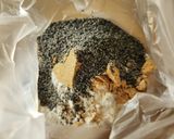 卵、バター不要☆韓国スコーンきな粉黒胡麻作り方1写真