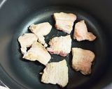 忘備録　ゆず茶で豚バラ角煮作り方5写真