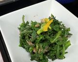 菊菜のおかか和え作り方4写真