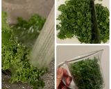 レンジで作るケールとチーズのオムレツ作り方1写真