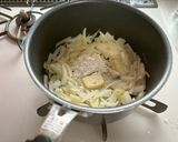 チキンDEサラダでチキンクリームスープ作り方2写真
