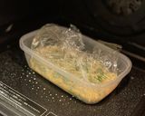 レンジで作るケールとチーズのオムレツ作り方3写真