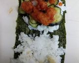 ２つ折握らないおにぎり作り方1写真
