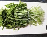 5分で完成！ツナと水菜の味噌マヨサラダ作り方1写真