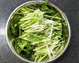 5分で完成！ツナと水菜の味噌マヨサラダ作り方2写真