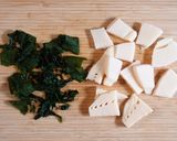 鶏つくねとたけのこの煮物作り方1写真