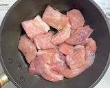 豚ロース肉とゴボウの醤油煮作り方2写真