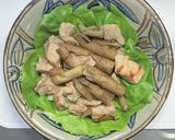 豚ロース肉とゴボウの醤油煮作り方7写真