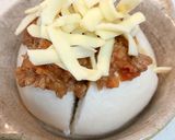 皮まんアレンジ*ミートチーズ焼き作り方4写真