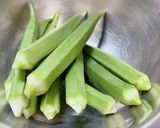 カボチャとなすびとオクラの揚げだし作り方3写真