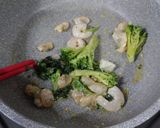簡単！レモンバターシーフード野菜パスタ作り方6写真