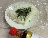 ごま油香る！しげき感激！わさびおにぎり作り方2写真