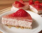 ✿イチゴたっぷりチーズケーキ✿作り方9写真