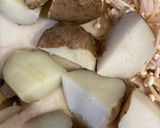 えのき茸とじゃがいもの牛肉炒め作り方2写真