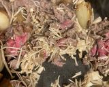 えのき茸とじゃがいもの牛肉炒め作り方9写真