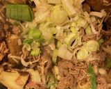 えのき茸とじゃがいもの牛肉炒め作り方11写真