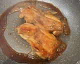 鶏もも肉の照り焼き　ごま薫る白髪ネギ作り方10写真