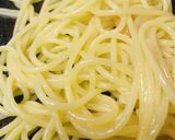 シンプルパスタ●玉子かけペペロンチーノ作り方2写真